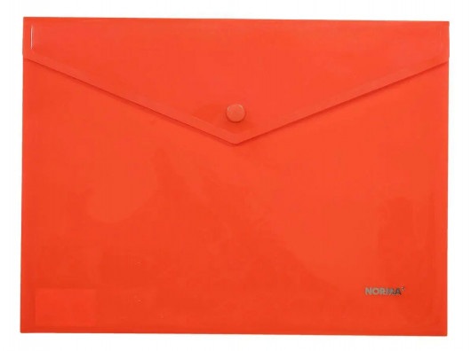 Папка-конверт на кнопке В5+ (210*285мм.), непрозр., ассорт. NORMA - фото 5