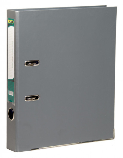 Реєстратор 5см. А4 (PP), сір. 4Office - фото 2