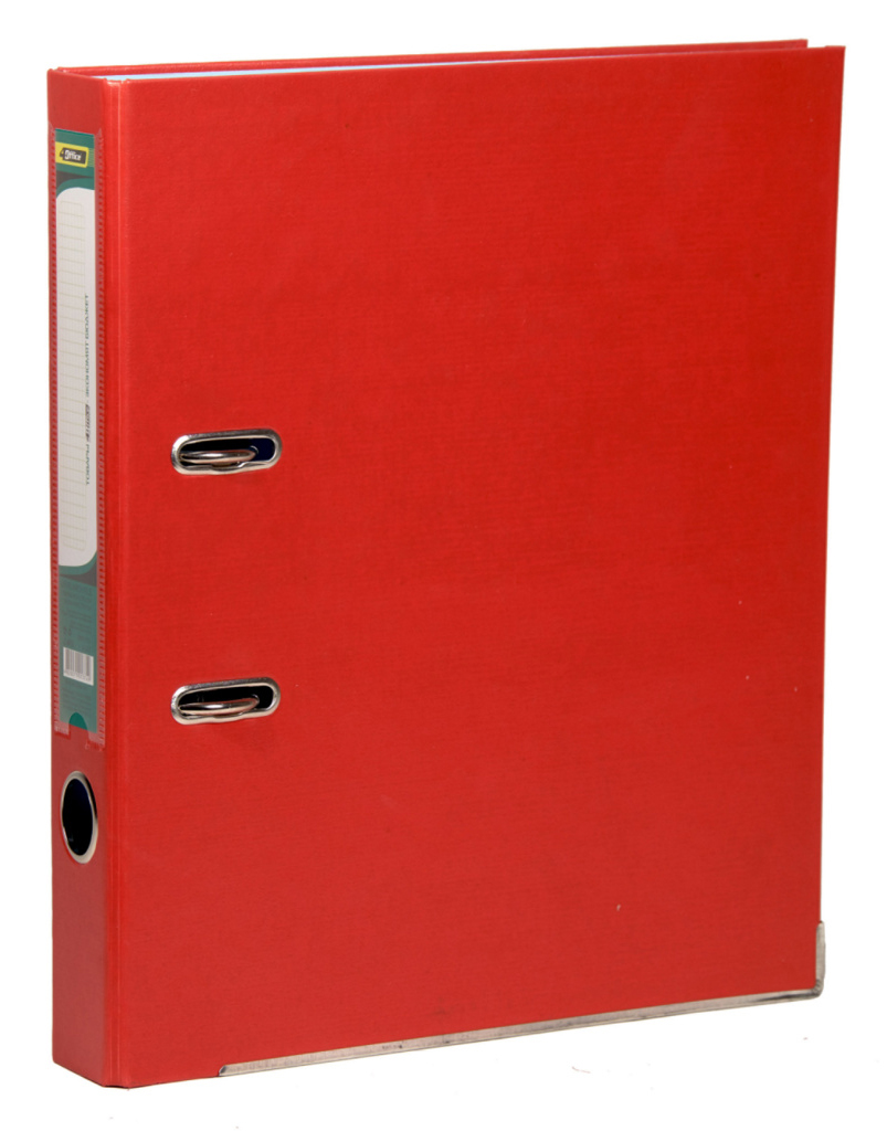 Регистратор 5см. А4 (PP) односторонний, красн. 4Office - фото 2