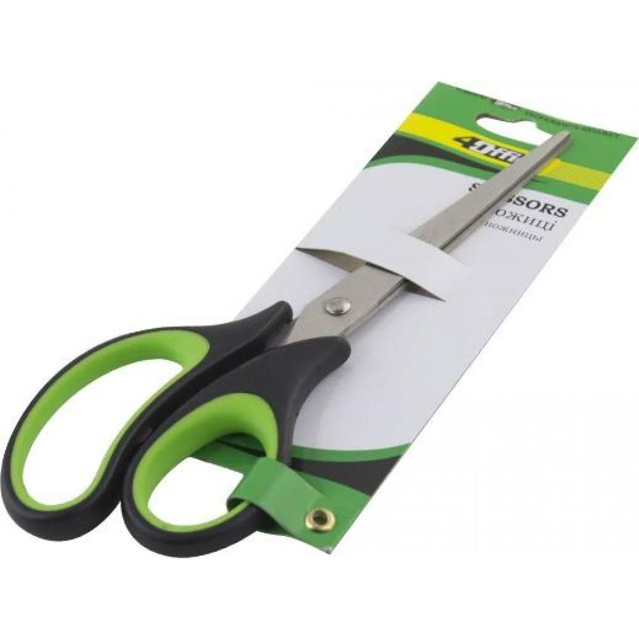 Ножницы 17см., с резиновыми вставками 4Office - фото 4