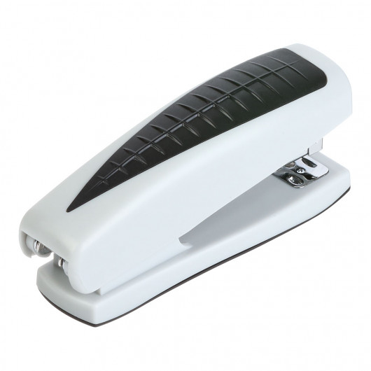 Степлер 24/6, 20л., глубина захвата 65мм., серый BuroMax - фото 5