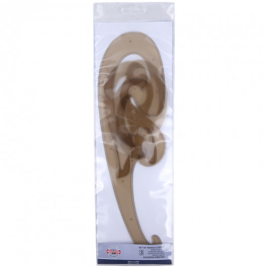 Лекала, №3, набор 3 шт., большой Koh-i-noor - фото 5