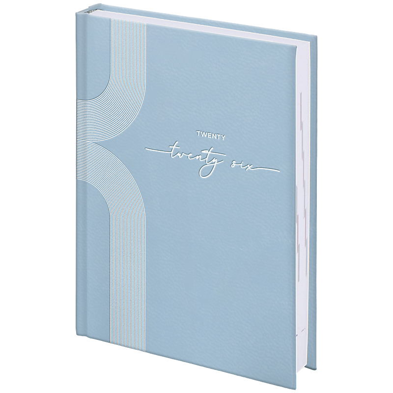 Ежедневник 2026 карманный Torino Trend, голубой Brunnen - фото 2