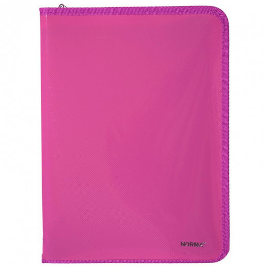 Папка на молнии А4, 30мм., непрозрачная, рифлёная, ассорт. NORMA - фото 9