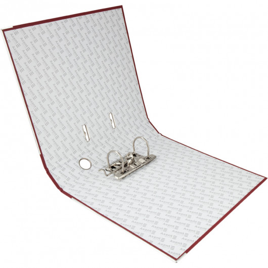 Реєстратор 5см. А4 (PP), односторонній, вишнев. Axent Delta - фото 4