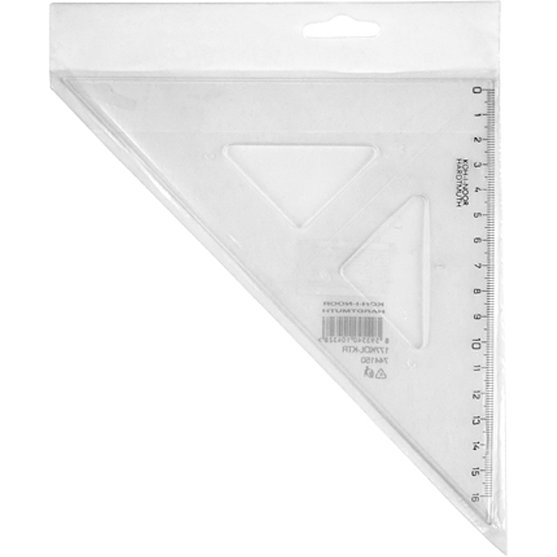 Трикутник 45/177, прозор. Koh-i-noor - фото 3