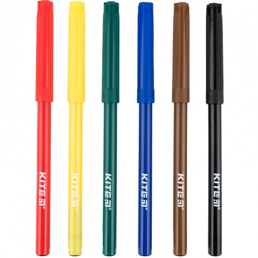 Фломастеры, набор 6 шт Kite Classic Kite - фото 3