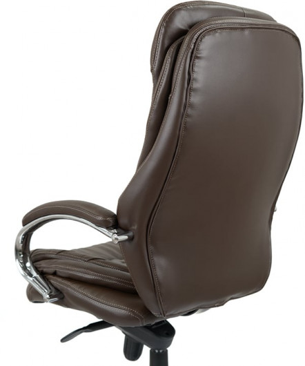 Кресло Валенсия Soft CH MB (Кожа LC-K) коричневый АКЛАС - фото 19