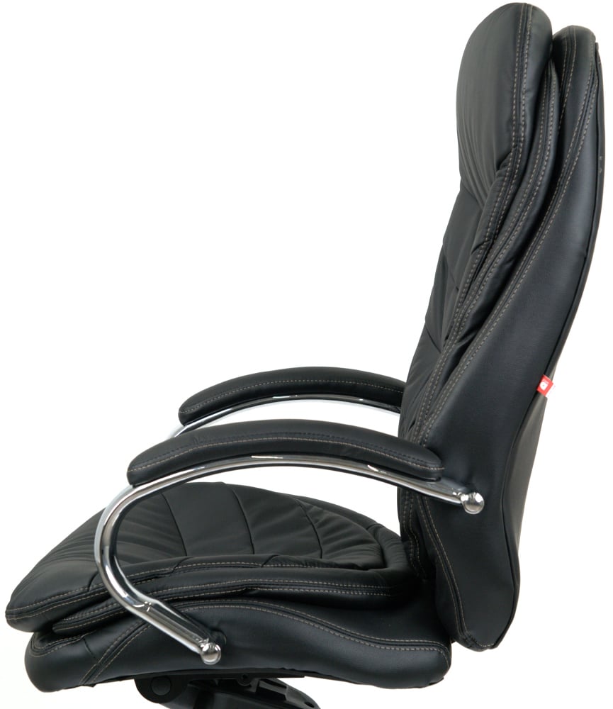 Кресло Валенсия Soft CH MB (Кожа LC-A) черный АКЛАС - фото 21