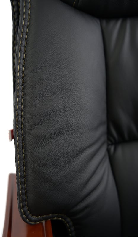 Кресло Галахад EX RL (Кожа LC-A) черный АКЛАС - фото 21