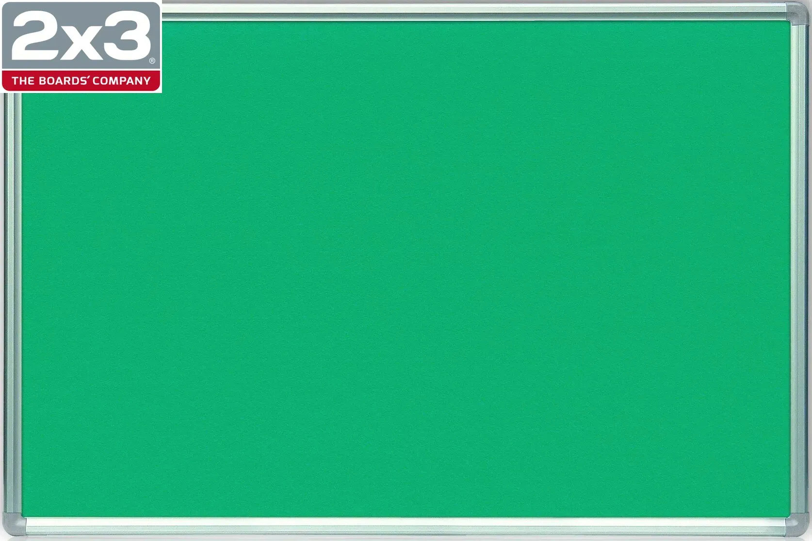 Школьная доска магнитно-меловая X-line 60*90см. TKX96, алюмин. рамка, лакиров. повер., зелен. 2x3 - фото 1