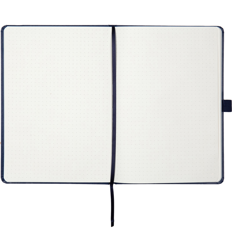 Книга записная Partner А5 (125*195мм.), 96л., линовка - точка, син. Axent - фото 9