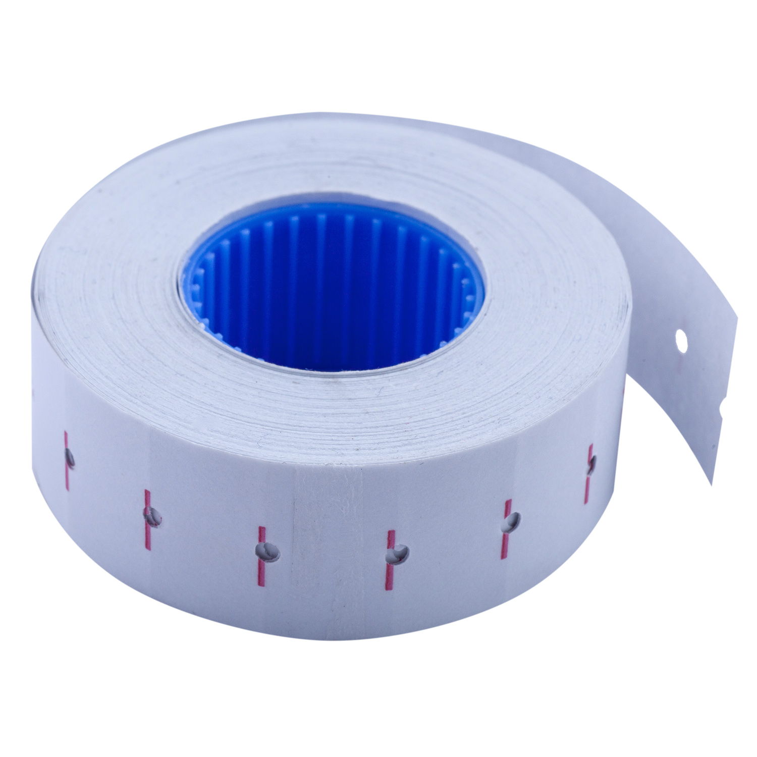 Етикет-стрічка 22*12мм., прямокутні, внутрішня намотка, 1000шт./рул., 10рул/уп., біл. BuroMax - фото 3