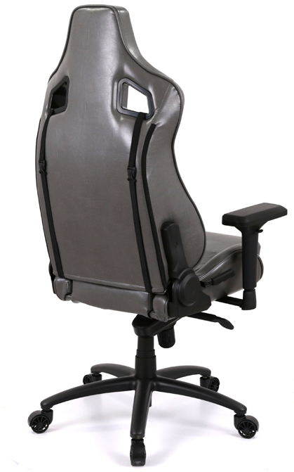 Кресло геймерское Ретчет PL MB (PU grey) серый АКЛАС - фото 18