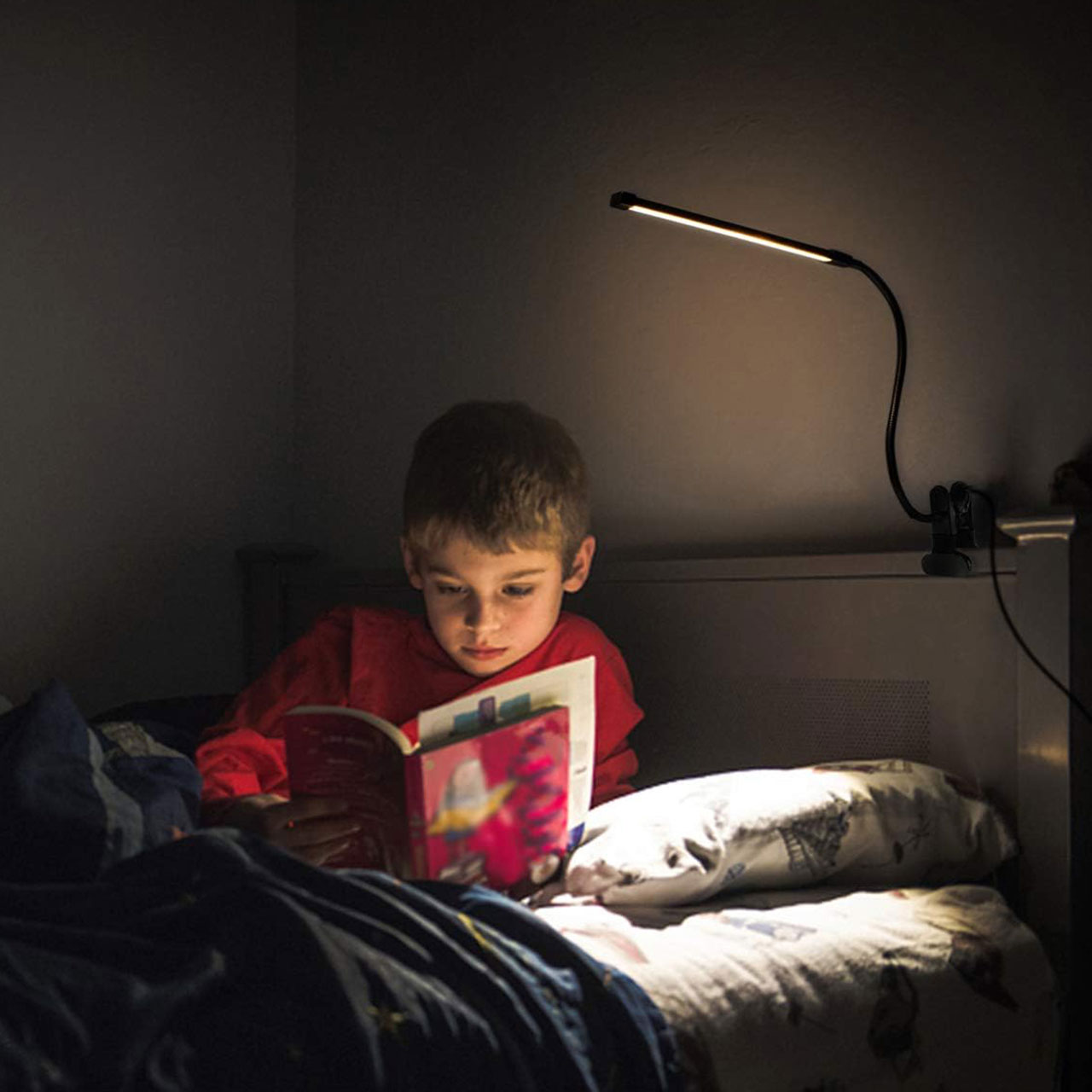 Світильник настільний на прищіпці LED LED-TLP-5W, 6500К, 5Вт., чорн. EUROLAMP — фото 4