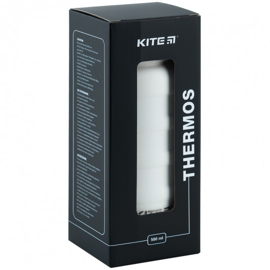 Термос 500 мл, белый Kite - фото 3