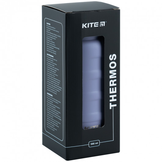 Термос 500 мл, сіро-фіолетовий Kite — фото 3