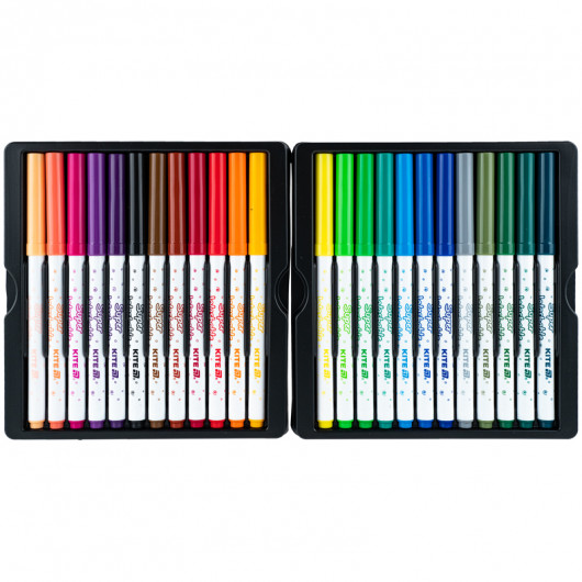 Фломастери, набір 24шт, Kite Creative Superwashable Kite - фото 6