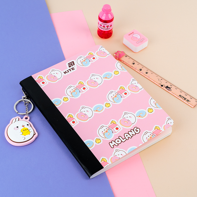 Блокнот с магнитной закладкой, А5, 60 лист., кл., Molang (ML25-192) Kite - фото 6