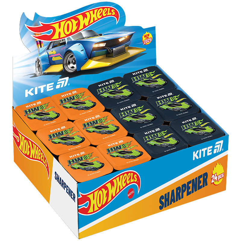Точилка з контейнером прямокутна Hot Wheels Kite - фото 3
