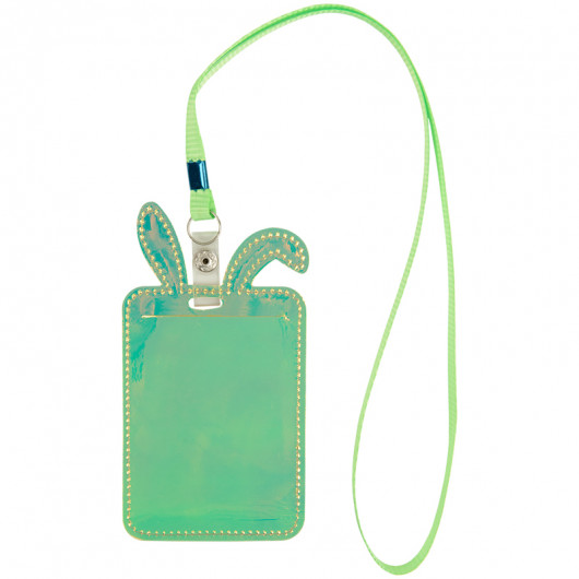 Бейдж Bunny з голографічним ефектом, зелений Kite - фото 5
