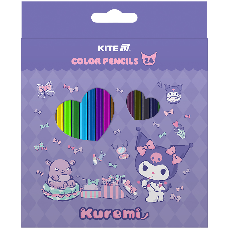 Карандаши цветные, 24 шт. Hello Kitty Kite - фото 2