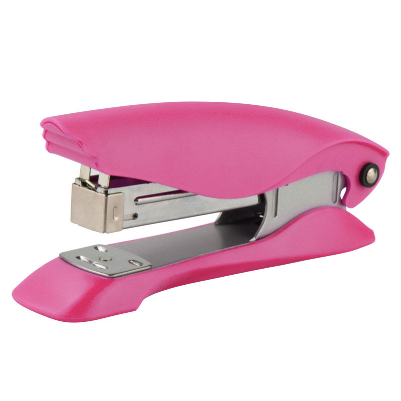 Степлер 24/6 Ultra, 25арк., глибина 60мм., пластик., рожев. Axent - фото 8