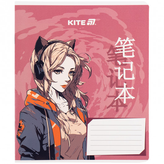 Тетрадь 18 лист., кл., гибр. лак + УФ лак, Kite Anime (K25-236-1) Kite - фото 18