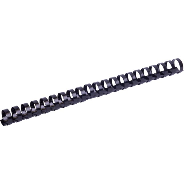 Пружини пластикові 16мм., скріплють до 140арк., 100шт/уп., чорн. Axent - фото 2