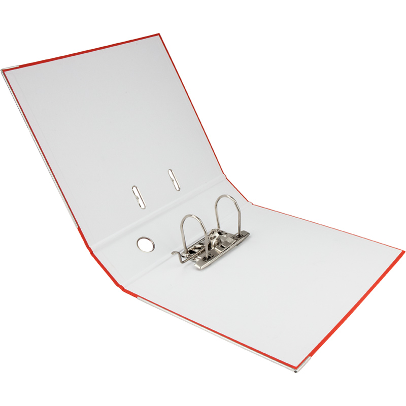 Регистратор 7,5см. А4 (PP) односторонний, красн. Axent Delta - фото 3