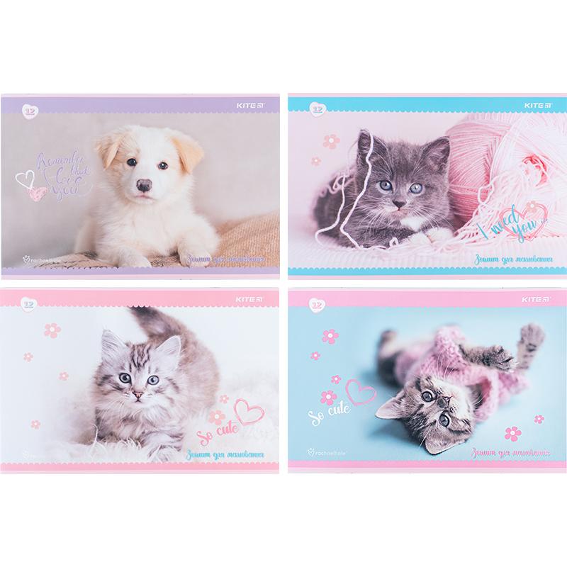 Зошит для малювання, 12 арк., скоба, софт тач + УФ лак, RH Kite - фото 11