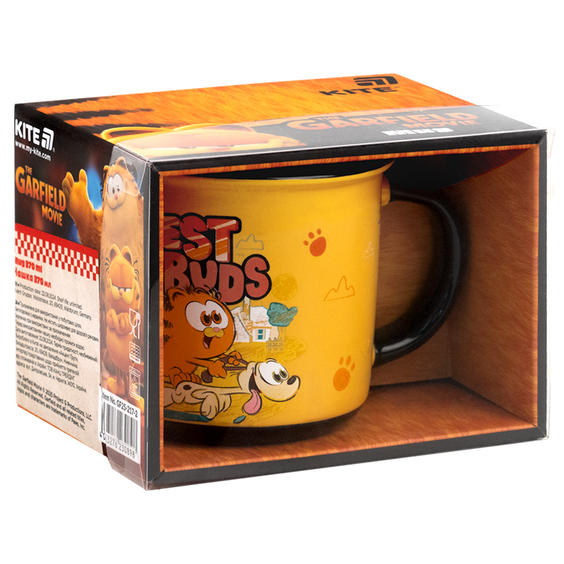 Чашка 370 мл, Garfield-2 (GF25-217-2) Kite - фото 6