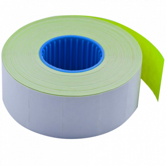 Этикет-лента 26*16мм., прямоугольная, внутренняя намотка, 1000шт./рул., 10рул/уп., желт. BuroMax - фото 3