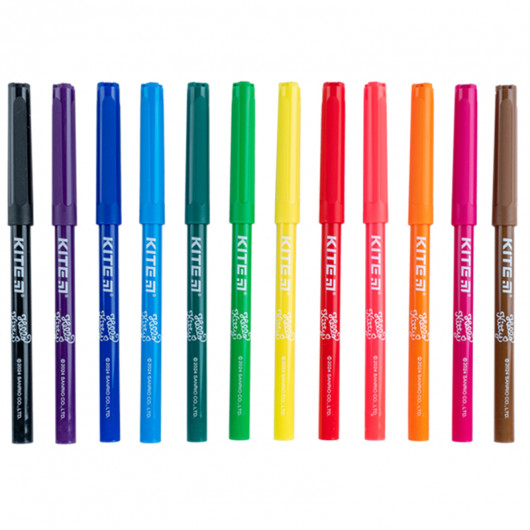 Фломастеры, набор 12 шт. 