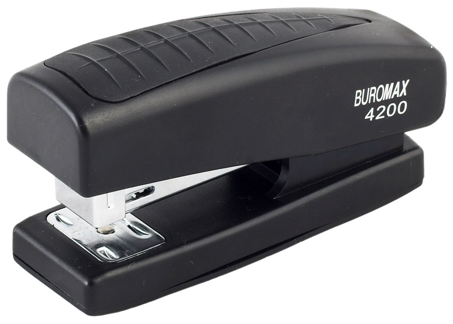 Степлер 24/6, 20арк., асорті BuroMax - фото 4