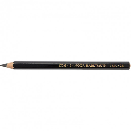 Карандаш графитный без резинки 1820 Jumbo, 2B Koh-i-noor - фото 2