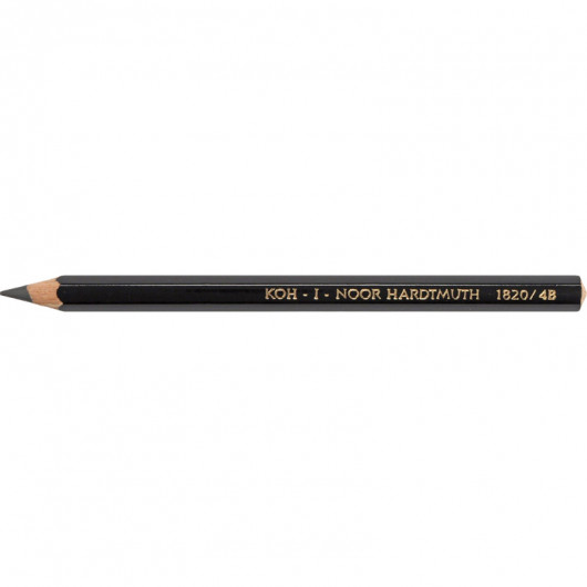 Олівець графітний без гумки 1820 Jumbo, 4B Koh-i-noor - фото 2