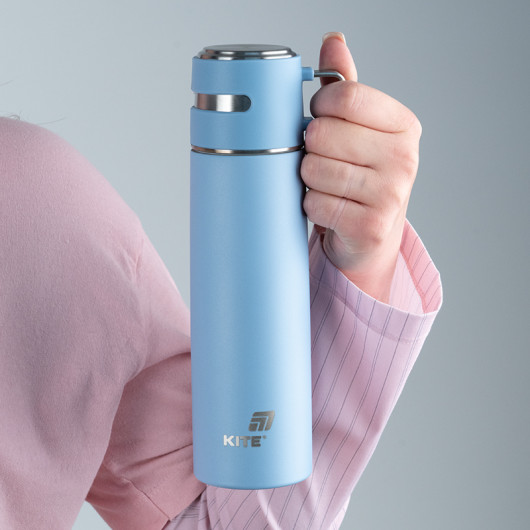 Термос 500 мл, голубой (K25-1224-2) Kite - фото 7
