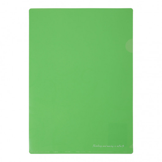 Папка-куток матова Barocco, 180мкм, салат. BuroMax - фото 4