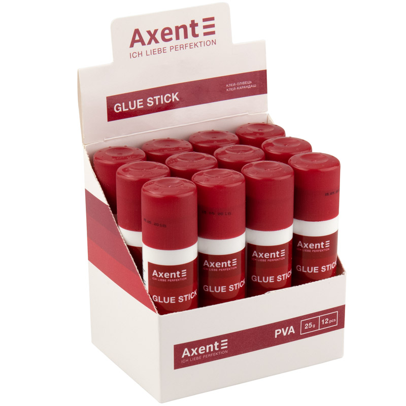 Клей-карандаш PVA, 25г. Axent - фото 3