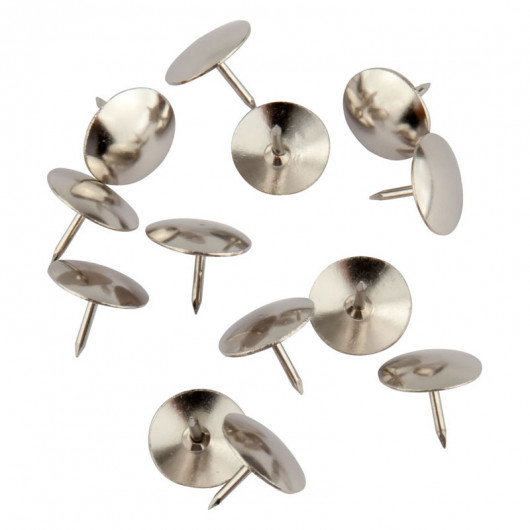 Кнопки нікельовані, 100шт/уп. Axent - фото 3