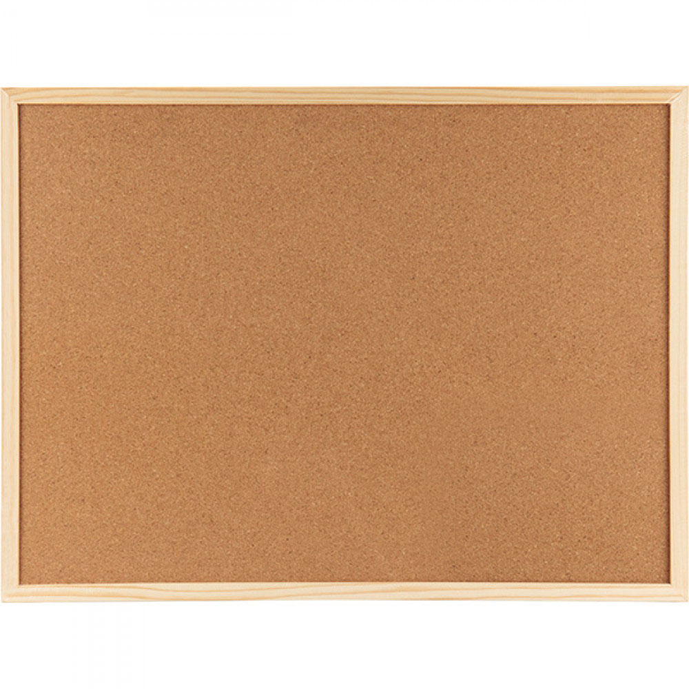 Дошка коркова 90*120см. дерев'яна рамка Axent - фото 2