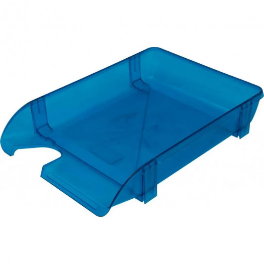 Лоток горизонтальный для бумаг (80505), голуб. Арника - фото 2