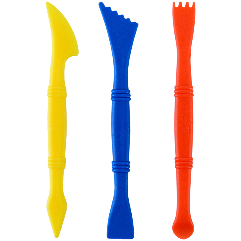 Пластилин, 7 цв. в боксе, 380 г + 8 инстр. «Hot Wheels» Kite - фото 5