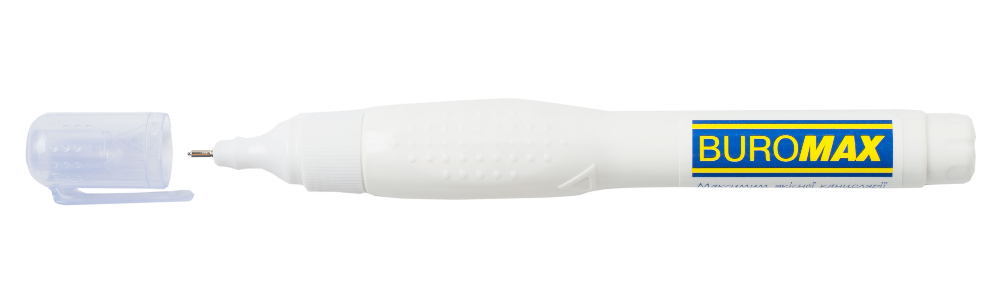 Корректор-ручка 12мл., металлический наконечник BuroMax - фото 4