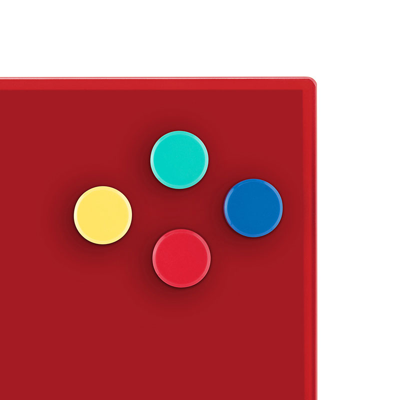 Магниты усиленные для стеклянных магнитных досок D=30мм., 4шт./уп., ассорт. Axent - фото 4