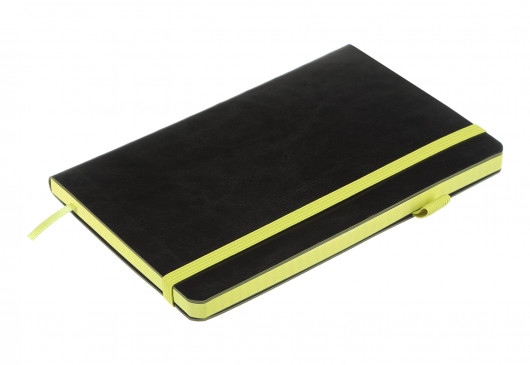 Книга записна CONCEPT, А5 (125*195мм.), 96л., кл., черно-жовт. BuroMax - фото 6