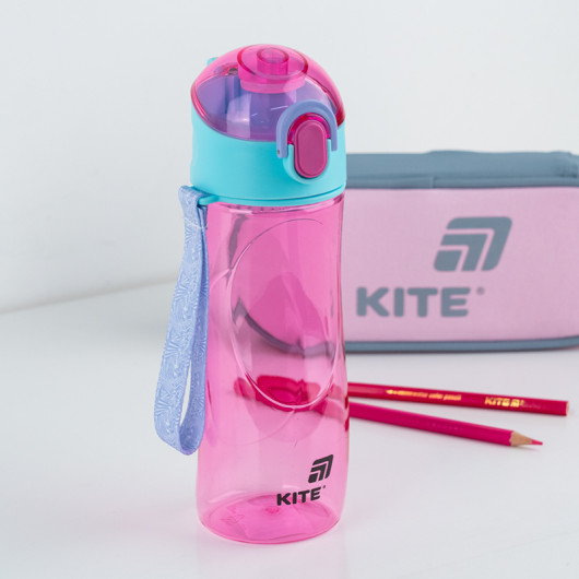 Пляшечка для води, 530 мл, рожева (K25-400-1) Kite - фото 6
