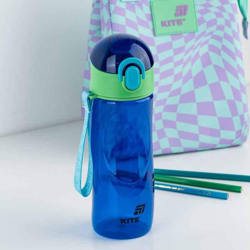 Бутылочка для воды, 530 мл, синяя (K25-400-3) Kite - фото 6