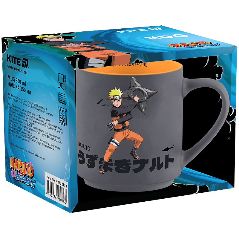 Чашка 350 мл, «Naruto» Kite - фото 2